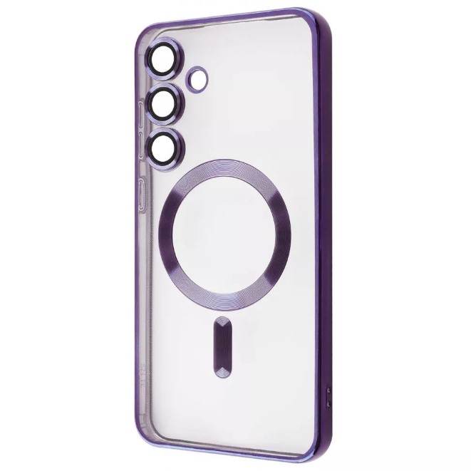 Чохол Metal Color with MagSafe для Samsung S24FE (violet)-0